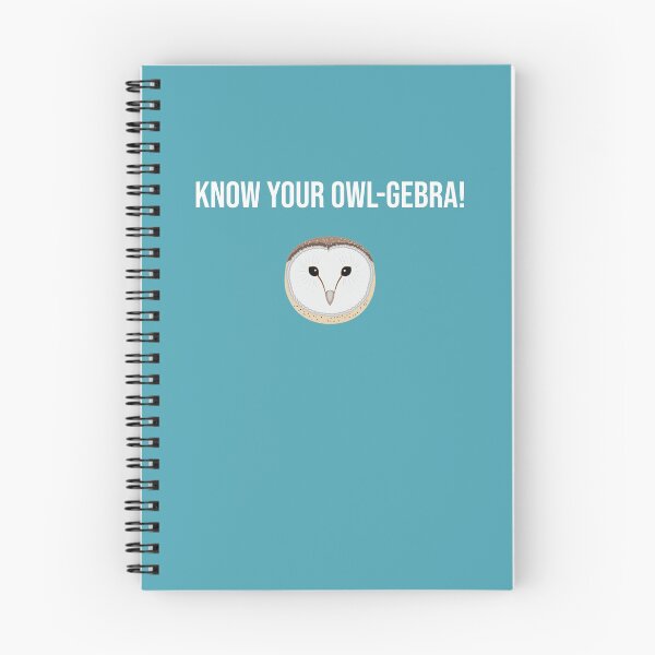 Item preview, Know Your Owl Algebra Math Cute Gift designed and sold by Portowl.