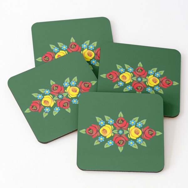 Item preview, Roses - green background designed and sold by Running-Duck.