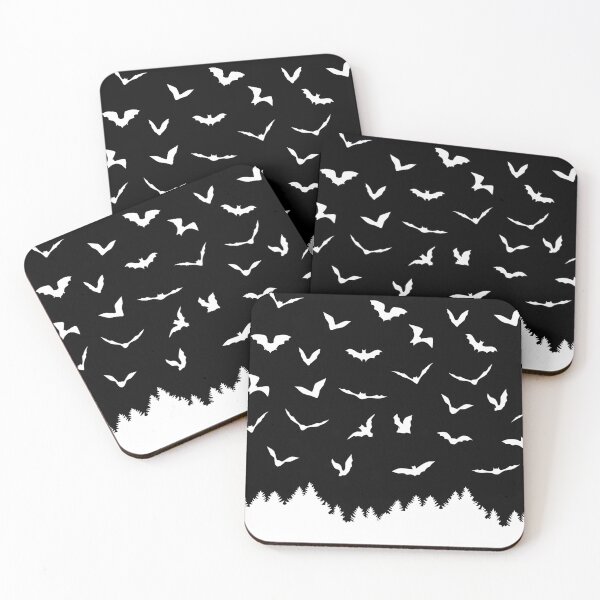 Item preview, Bats and forest designed and sold by claudiasartwork.