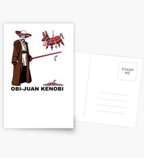 Obi-Juan Kenobi Postcards