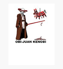 Obi-Juan Kenobi Photographic Print