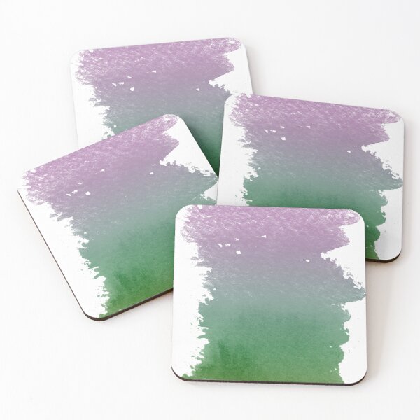 Item preview, Green, Orange & Purple Bold and Runny Brush Stroke designed and sold by Tansel Diplikaya.