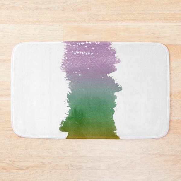 Item preview, Green, Orange & Purple Bold and Runny Brush Stroke designed and sold by Tansel Diplikaya.