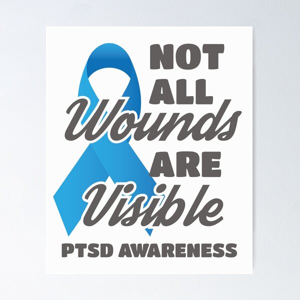 Item preview, PTSD Awareness Gift Not All Wounds Are Visible Gift designed and sold by tispy.