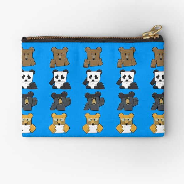 Bee Swarm Simulator Zipper Pouches Redbubble - buying my girlfriend the cute puppy bee in roblox bee swarm