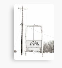 Ironic Canvas Print