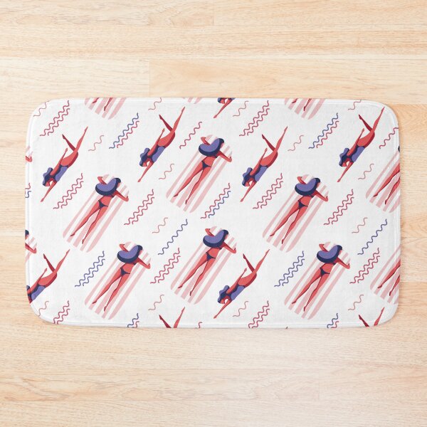 Item preview, Swimming Woman Pattern  designed and sold by parazitgoodz.
