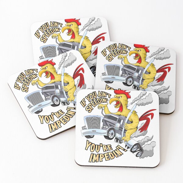 Item preview, Chicken Truck Funny Trucker designed and sold by thatsacooltee.