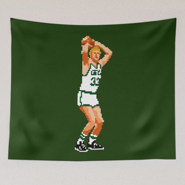 Item preview, Larry Bird Pixel Shot Qiangy designed and sold by qiangdade.