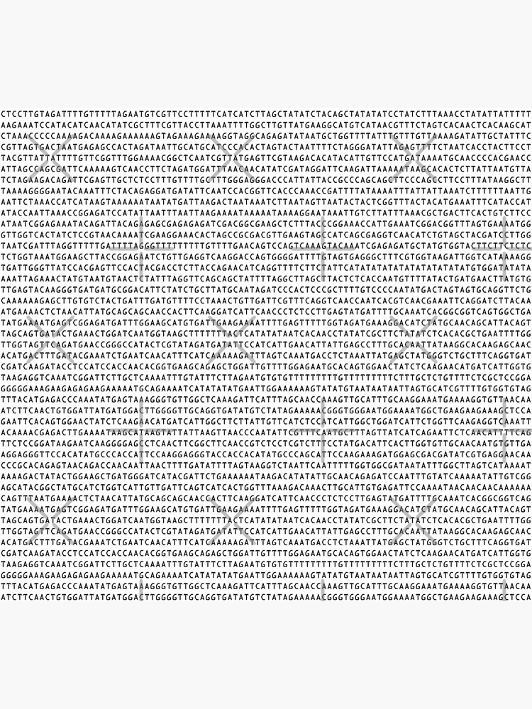DNA Sequence - The Genetic Code by Geek-topia