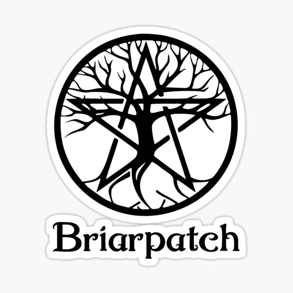 "Briar Patch logo" Sticker for Sale by Briar77patch Redbubble