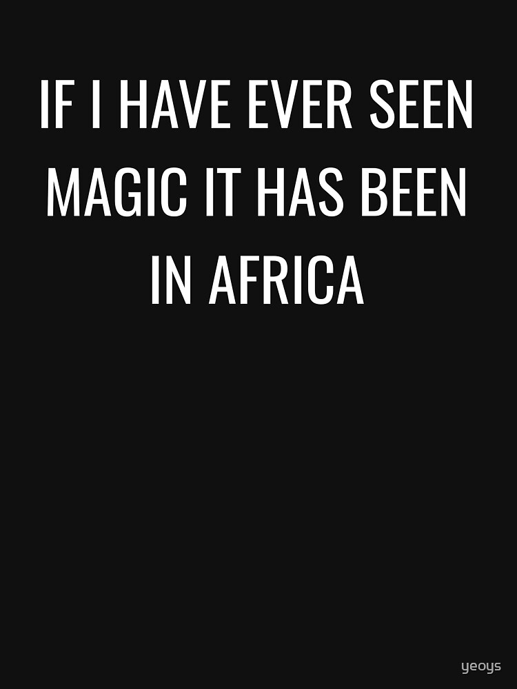 If I Have Ever Seen Magic In Africa - Cool Safari by yeoys