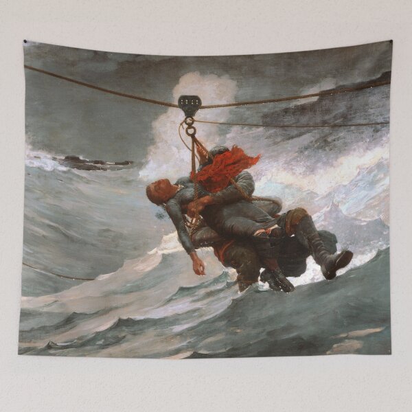 Item preview, Winslow Homer - The Life Line designed and sold by ArtExpression.