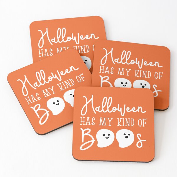 Item preview, Halloween tiene mi tipo de abucheos - Cute Halloween Ghosts designed and sold by brightormuted.