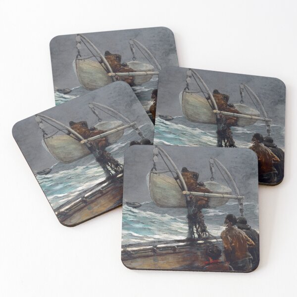Item preview, Winslow Homer - The Signal of Distress designed and sold by ArtExpression.