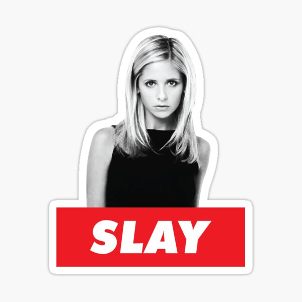 Buffy the Vampire Slayer Sticker - Laptop Stickers - Fast Shipping –  whatmabeldid