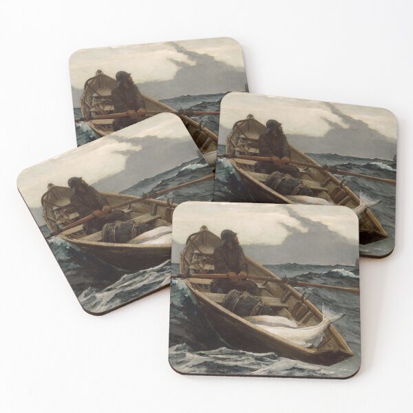 Item preview, Winslow Homer - The Fog Warning designed and sold by ArtExpression.