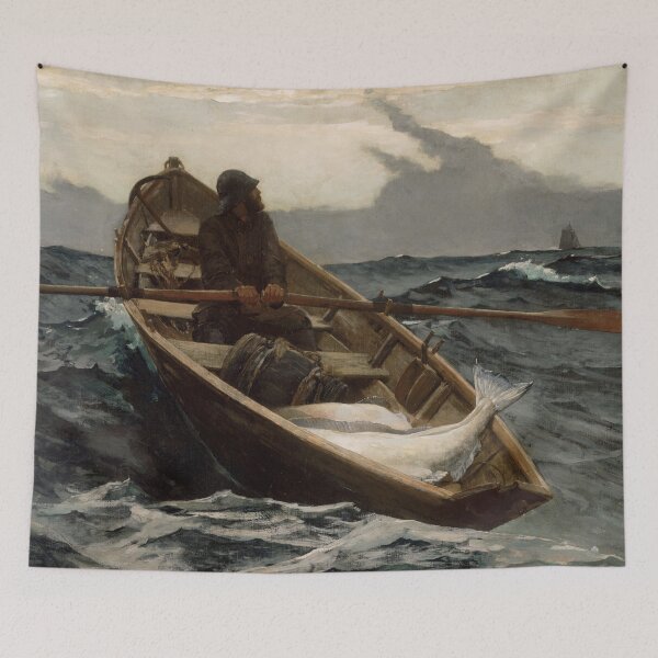 Item preview, Winslow Homer - The Fog Warning designed and sold by ArtExpression.