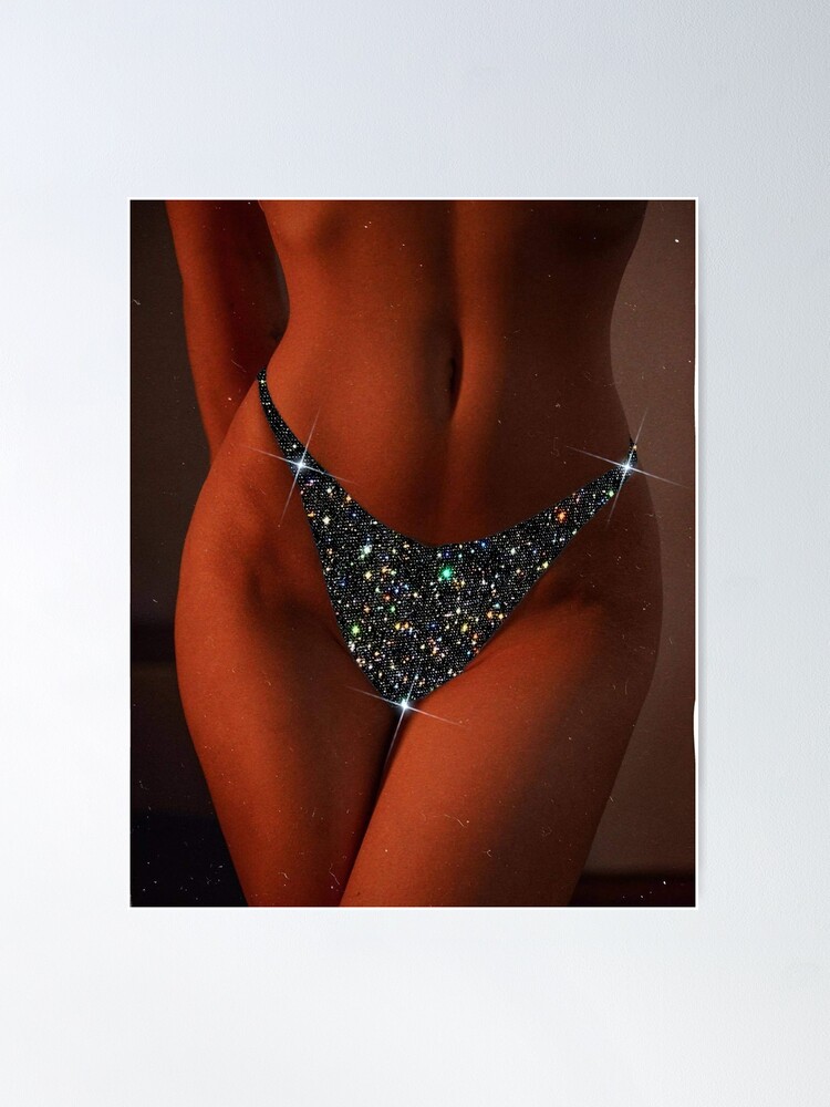 Glitter panties Poster by nudelele
