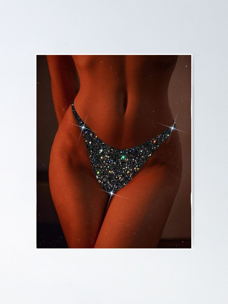 getuigenis methaan blouse Glitter panties" Poster for Sale by nudelele | Redbubble