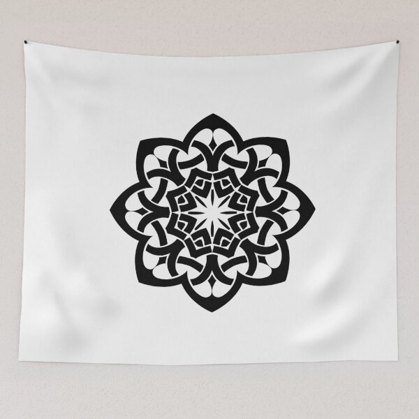 Item preview, Geometric shape of ancient Arabic Moroccan, Egypt ancient Art - Black designed and sold by Mido tee art shop.
