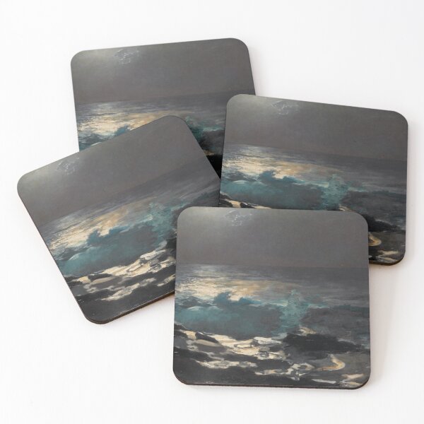Item preview, Winslow Homer - Moonlight, Wood Island designed and sold by ArtExpression.