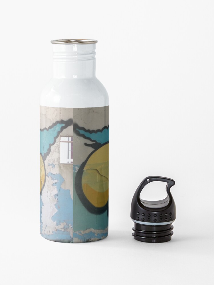 Alternate view of who dat Water Bottle