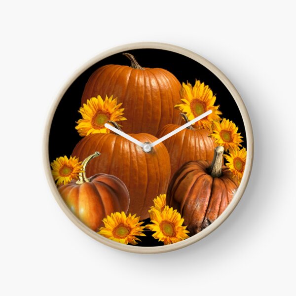 Item preview, PUMPKINS, YELLOW SUNFLOWERS FALL GARDEN HARVEST designed and sold by sharlesart.