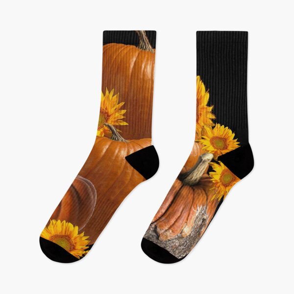 Item preview, PUMPKINS, YELLOW SUNFLOWERS FALL GARDEN HARVEST designed and sold by sharlesart.
