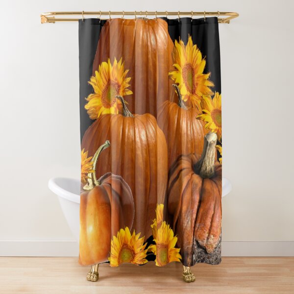 Item preview, PUMPKINS, YELLOW SUNFLOWERS FALL GARDEN HARVEST designed and sold by sharlesart.
