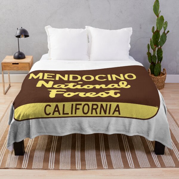 Item preview, Mendocino National Forest California Laptop Luggage Bumper designed and sold by DESTINATIONS DECAL.