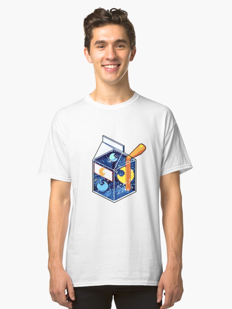 Alternate view of Blue Moon Nebula Juice Classic T-Shirt