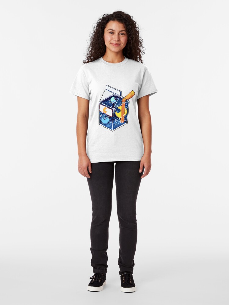 Alternate view of Blue Moon Nebula Juice Classic T-Shirt