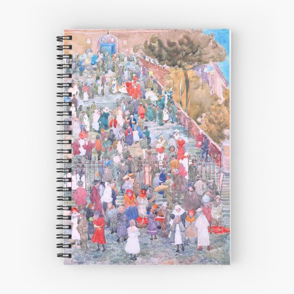 Item preview, Steps of Santa Maria dAracoeli, Rome by Maurice Prendergast designed and sold by ArtExpression.