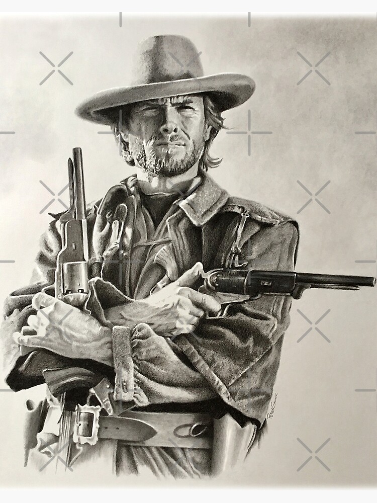 Nearly made my day – Clint Eastwood Sketch | ChicanePictures