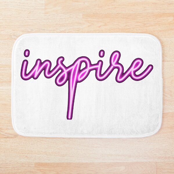 Item preview, Neon Inspire Sign Art designed and sold by Queen City  Craftworks.