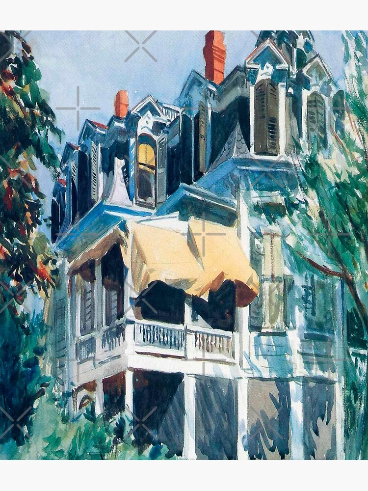 the mansard roof edward hopper