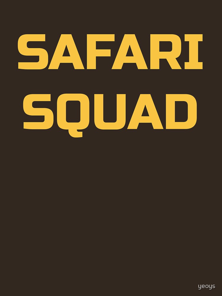 Cool Travel Africa - Safari Squad by yeoys