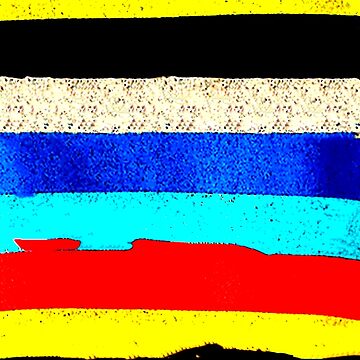 Artwork thumbnail, Colourful Horizontal Stripes by designbywhacky