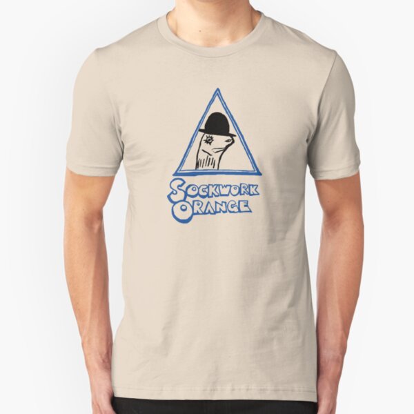 'A Sockwork Orange' from Me and Earl and the Dying Girl Slim Fit T-Shirt
