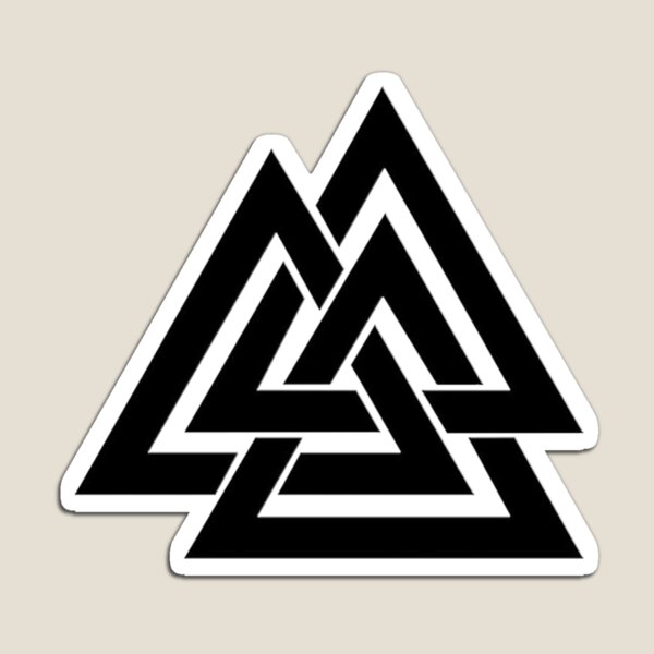 Valknut Magnet — SHIELDMAIDEN'S SANCTUM