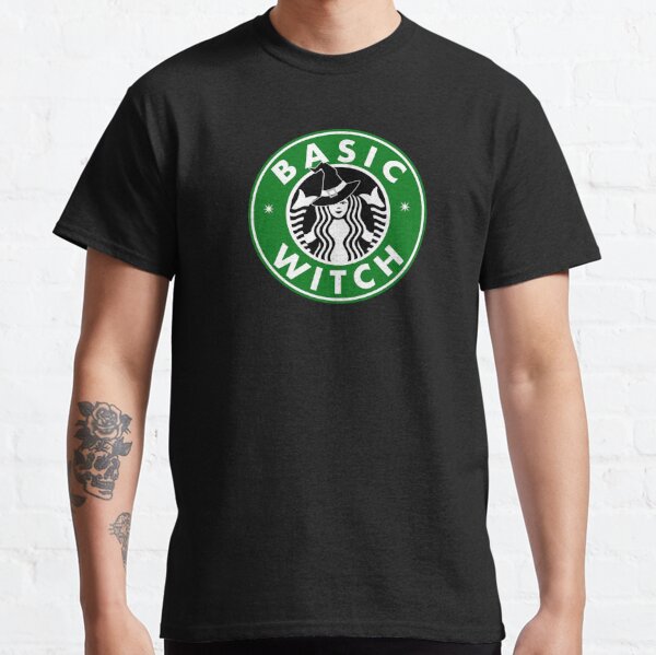 basic witch shirt starbucks