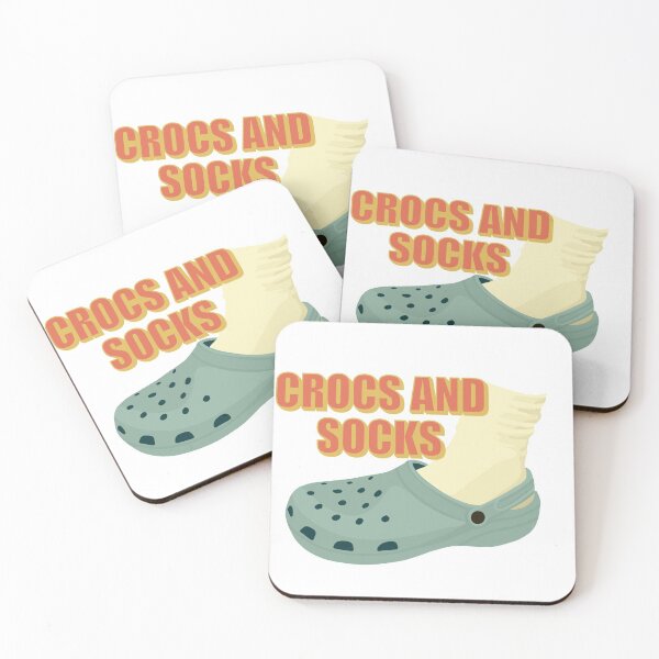 Item preview, Crocs and Socks Illustration  designed and sold by GracieMarx.