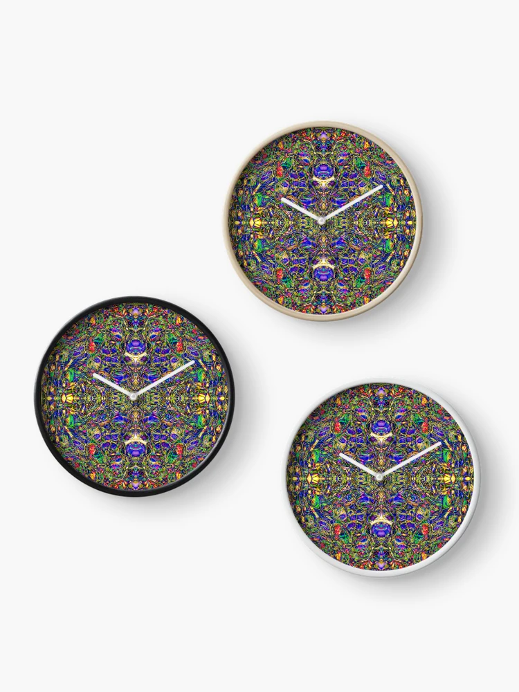 Thumbnail 3 of 4, Clock, She Rises Up designed and sold by RitaMaye.