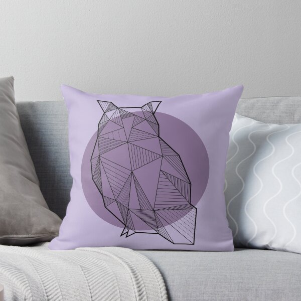 Item preview, Owl Geometric designed and sold by alcateiaart.