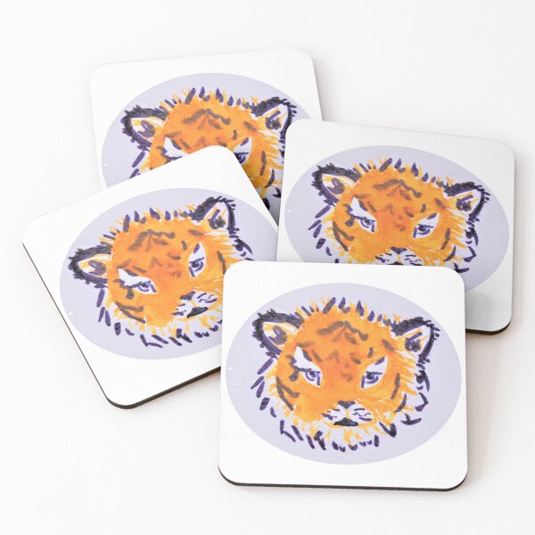 Item preview, Cute tiger circles designed and sold by HenrietteML.
