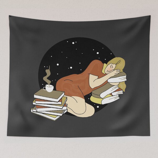 Item preview, Books and Coffee designed and sold by Wlaurence.