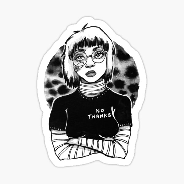 Misfit Sticker