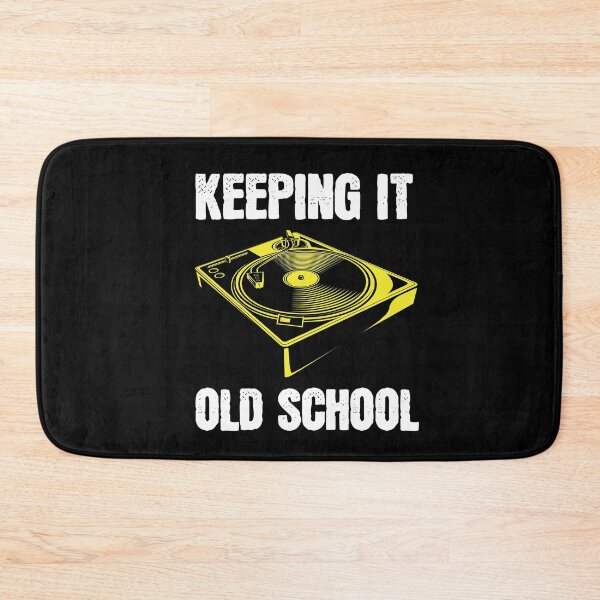 Item preview, Keepin It Old School vinyl record DJ Retro Music designed and sold by MooonTees.