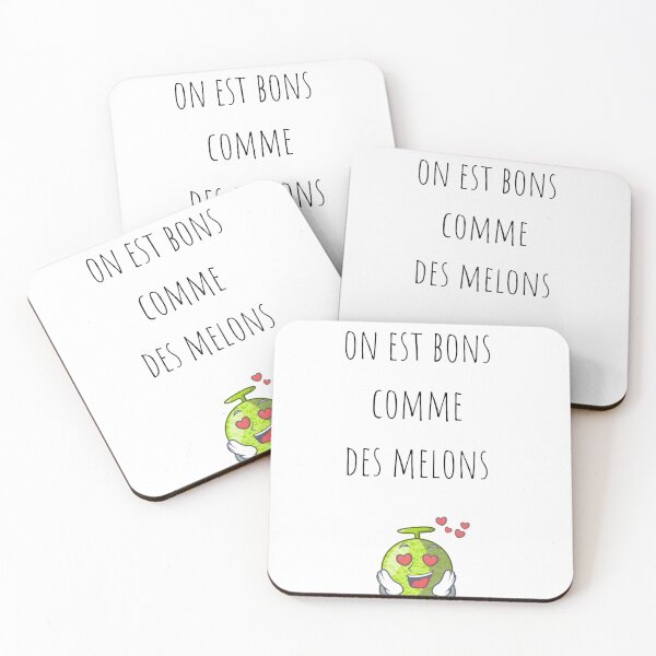 Item preview, On est bons comme des melons  designed and sold by Dead-Poule.